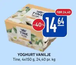 Rema 1000 YOGHURT VANILJE tilbud