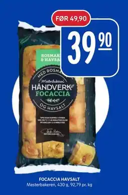 Rema 1000 FOCACCIA HAVSALT tilbud