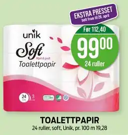 Kiwi TOALETTPAPIR tilbud