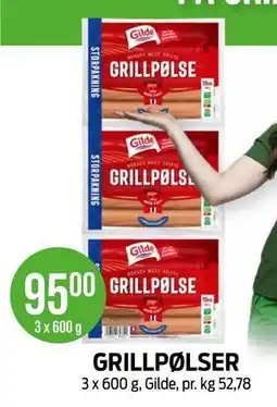 Kiwi GRILLPØLSER tilbud