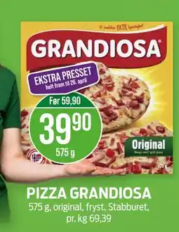 Kiwi PIZZA GRANDIOSA tilbud