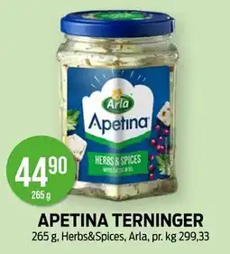 Kiwi APETINA TERNINGER tilbud