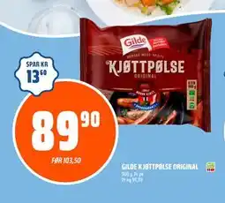 Coop Obs GILDE KJØTTPØLSE ORIGINAL tilbud