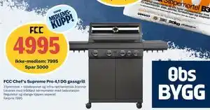 FCC Chef's Supreme Pro 4,1 DG gassgrill