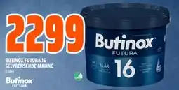 Obs Bygg BUTINOX FUTURA 16 SELVRENSENDE MALING tilbud