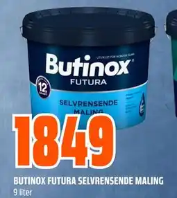 Obs Bygg BUTINOX FUTURA SELVRENSENDE MALING tilbud