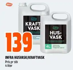 Obs Bygg INFRA HUSVASK/KRAFTVASK tilbud