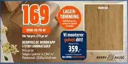 Obs Bygg BERRYALLOC NORDKAPP 1-STAV LAMINATGULV tilbud