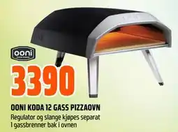 Obs Bygg OONI KODA 12 GASS PIZZAOVN tilbud
