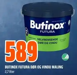 Obs Bygg BUTINOX FUTURA DØR OG VINDU MALING tilbud