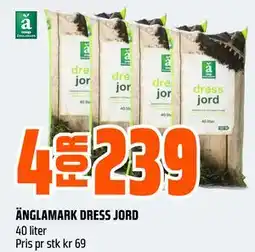 Obs Bygg ÄNGLAMARK DRESS JORD tilbud