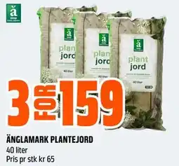 Obs Bygg ÄNGLAMARK PLANTEJORD tilbud