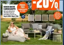 Obs Bygg BOHEM BREVIK HJØRNEGRUPPE tilbud