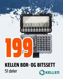 Obs Bygg KELLEN BOR- OG BITSSETT tilbud