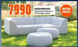 Obs Bygg SKAGEN MODULSOFA tilbud
