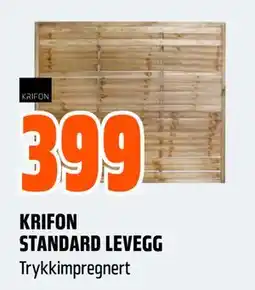 Obs Bygg KRIFON STANDARD LEVEGG tilbud