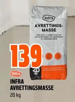 Obs Bygg INFRA AVRETTINGSMASSE tilbud