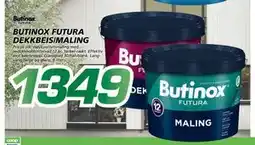 Coop Byggmix BUTINOX FUTURA DEKKBEIS/MALING tilbud