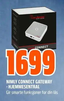 Obs Bygg NIMLY CONNECT GATEWAY - HJEMMESENTRAL tilbud