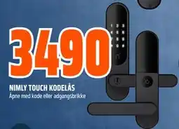 Obs Bygg NIMLY TOUCH KODELÅS tilbud