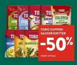 Jacobs TORO SUPPER/ SAUSER/GRYTER tilbud