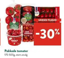Jacobs Pakkede tomater tilbud