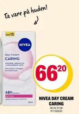 Coop Extra NIVEA DAY CREAM CARING tilbud