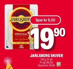 Coop Extra JARLSBERG SKIVER tilbud