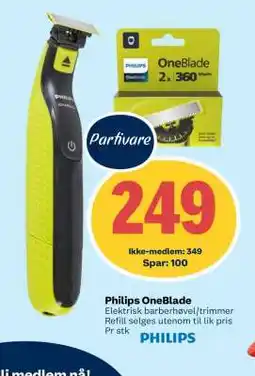 Coop Extra Philips OneBlade tilbud