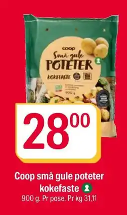 Coop Extra Coop små gule poteter kokefaste tilbud