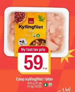 Coop Extra Coop kyllingfilet i biter tilbud