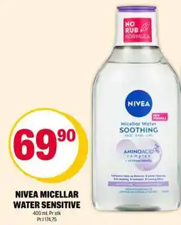 Coop Extra NIVEA MICELLAR WATER SENSITIVE tilbud