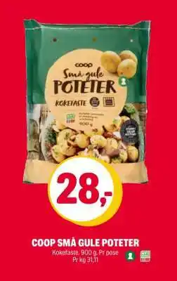 Coop Extra COOP SMÅ GULE POTETER tilbud