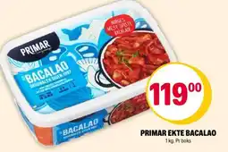 Coop Extra PRIMAR EKTE BACALAO tilbud