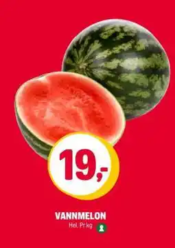 Coop Extra VANNMELON tilbud