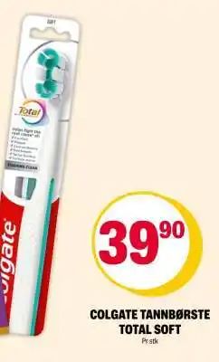Coop Extra COLGATE TANNBØRSTE TOTAL SOFT tilbud