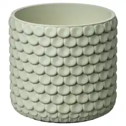 IKEA GlaciÄrbjÖrn Blomsterpotte, lys grønn, 12 cm tilbud