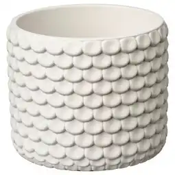 IKEA GlaciÄrbjÖrn Blomsterpotte, hvit, 9 cm tilbud