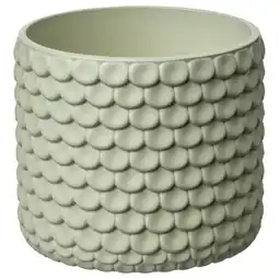 IKEA GlaciÄrbjÖrn Blomsterpotte, lys grønn, 9 cm tilbud