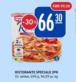 Rema 1000 DR. OETKER Ristorante speciale 2pk tilbud