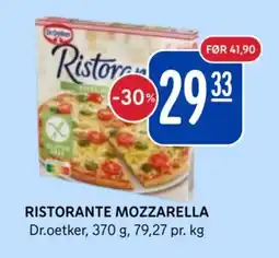 Rema 1000 DR. OETKER Ristorante mozzarella tilbud