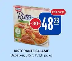 Rema 1000 DR. OETKER Ristorante salame tilbud
