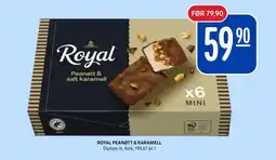 Rema 1000 DIPLOM-IS Royal peanøtt & karamell tilbud