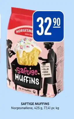 Rema 1000 NORGESMØLLENE Saftige muffins tilbud
