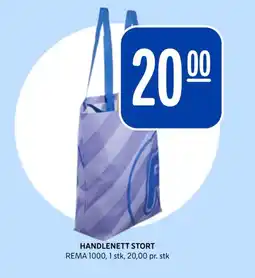 Rema 1000 REMA 1000 Handlenett stort tilbud