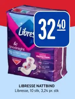 Rema 1000 LIBRESSE Nattbind tilbud