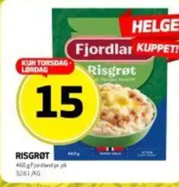 Bunnpris Risgrøt tilbud