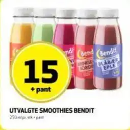 Bunnpris Utvalgte smoothies bendit tilbud