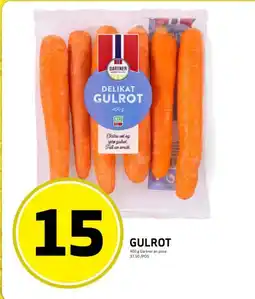 Bunnpris Gulrot tilbud