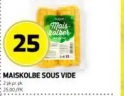 Bunnpris Maiskolbe sous vide tilbud